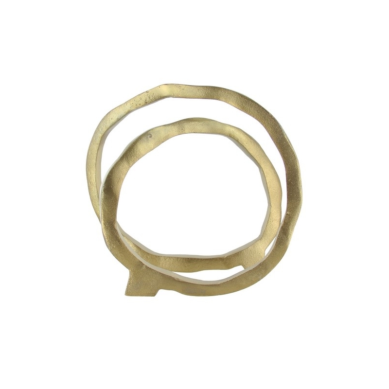 Décoration Ring Or - Ø28x25cm