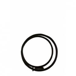 Bougeoir Ring Noir S - Ø30x30cm