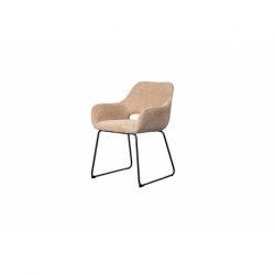 Chaise de salle à manger - Sable - 58x59x82cm