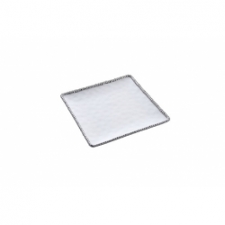 Assiette plate carrée - 26,7x26,7x2,5cm - SALERNO