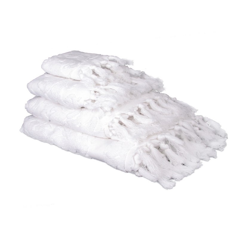 Serviette Hammam Blanc - M 110x60x1cm