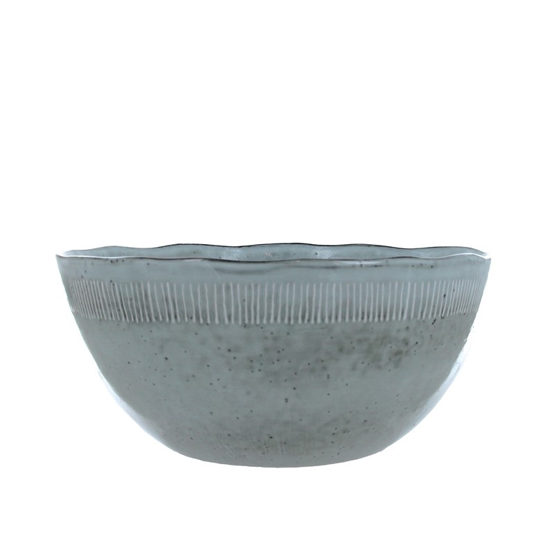 Saladier Enzo Gris - Ø: 24x11cm
