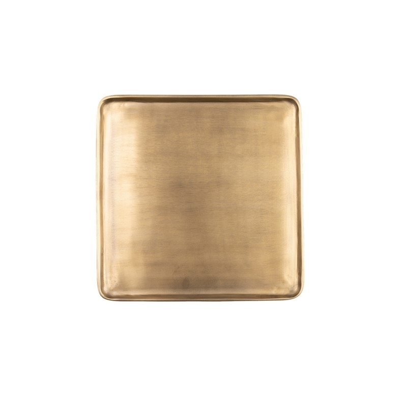 Plateau carré or L - 30x30x1cm