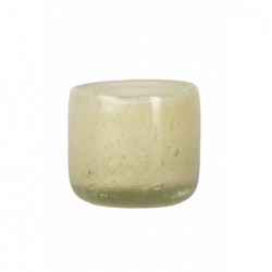 Photophore Wink taupe - Ø9,5x9cm