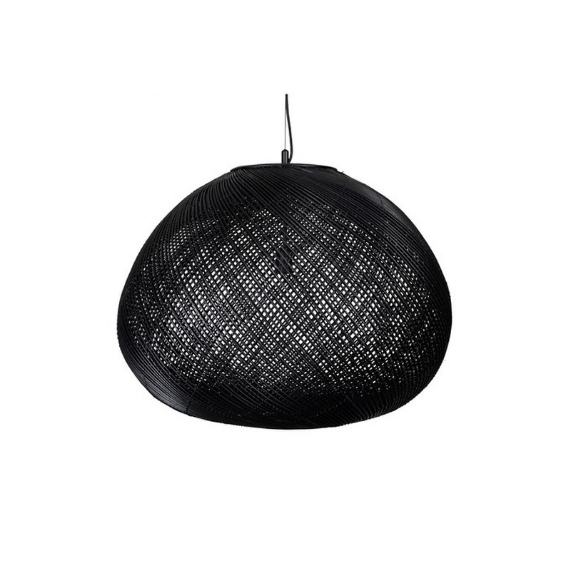 Suspension Lynn noir L - Ø80x56cm