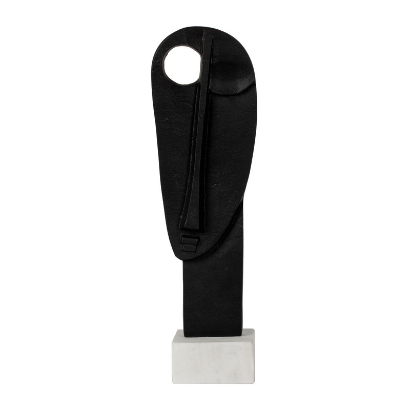 Deco Sculpture Face L - 13x10x44cm