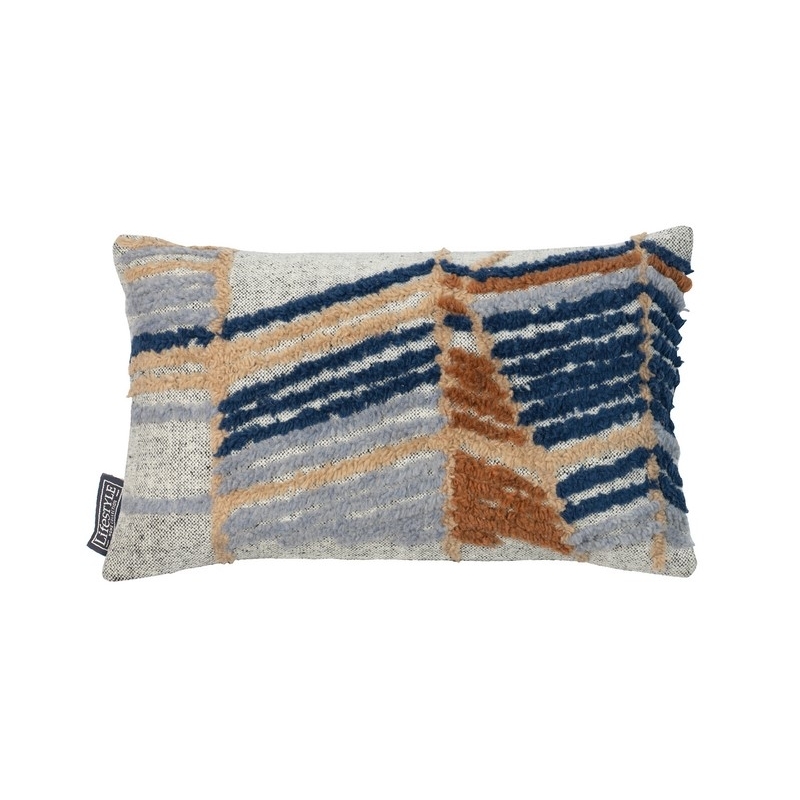 Coussin Emma Medieval blue - 50x30cm