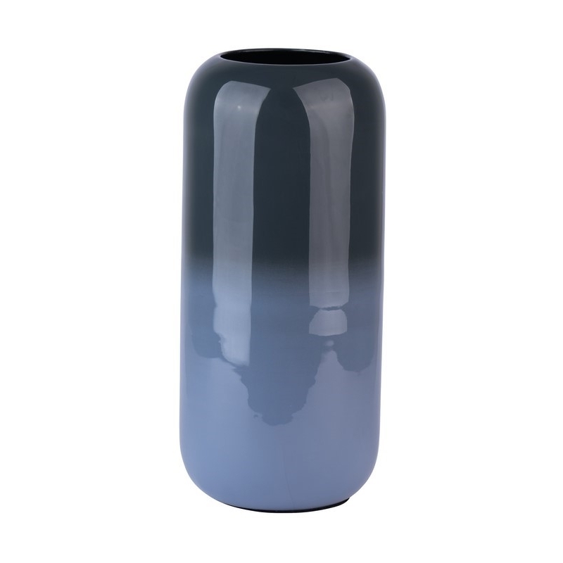 Vase Saya Bleu nuit L 15x34cm