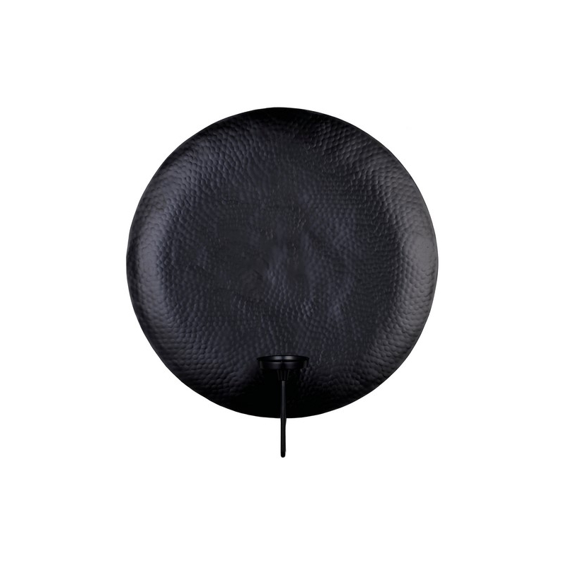 Bougeoir mural Rod noir L - 52x6cm