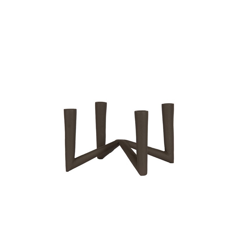 Bougeoir Nadia - Marron