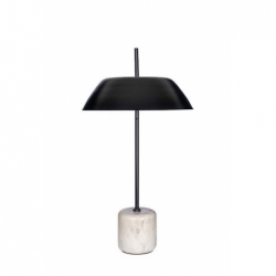 Lampe de bureau Ryan - Noir - Ø36x66cm