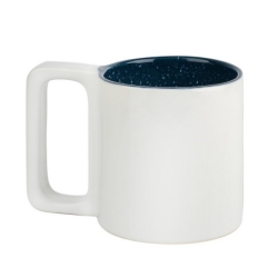 Mug 450 ml - Bleu & Blanc Brillant - Nordic...