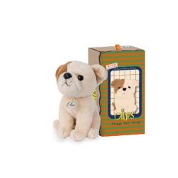 Bertha le Bulldog Américain assis - Boîte...