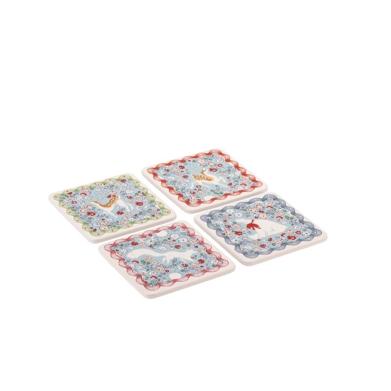 Set de sous-verres Animal Ditsy