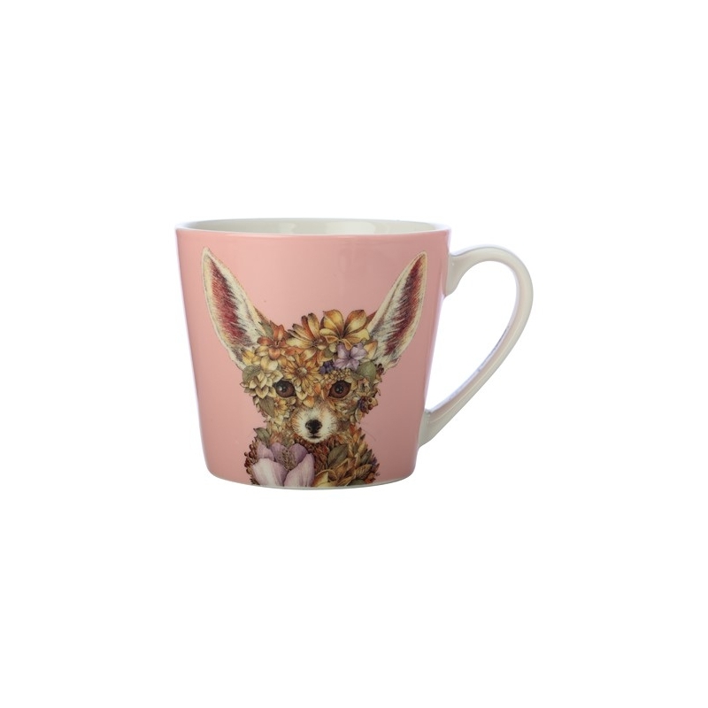 Mug Marini Ferlazzo Wild Planet 370 ml Fennec – Coffret cadeau
