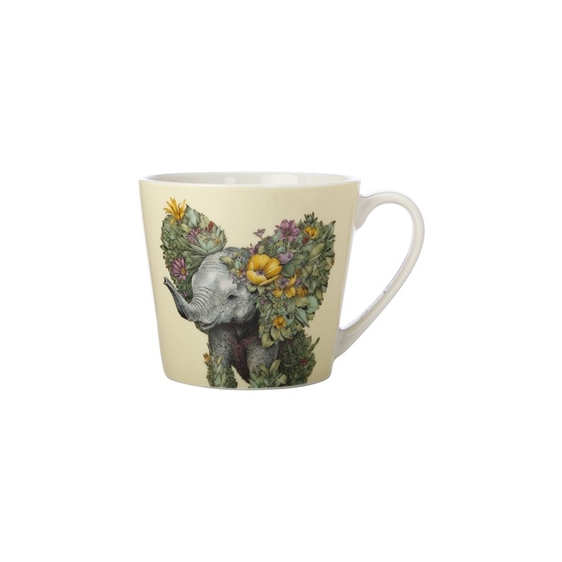 Mug Marini Ferlazzo Wild Planet 370 ml ÉlÉphant – Coffret cadeau