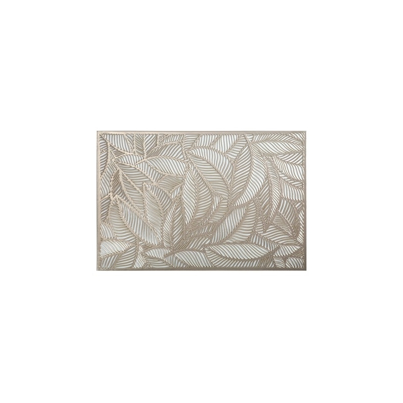 Table Accents Set de table découpé 45×30 cm Feuille or