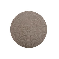 Table Accents Set de table rond 38 cm Taupe