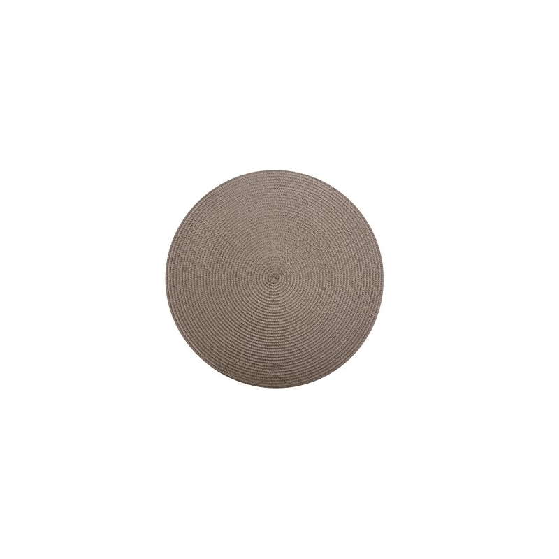 Table Accents Set de table rond 38 cm Taupe