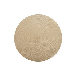 Table Accents Set de table rond 38 cm Sable
