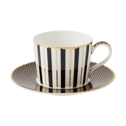 Teas & C's Regency Tasse + soucoupe 240 ml Noir...