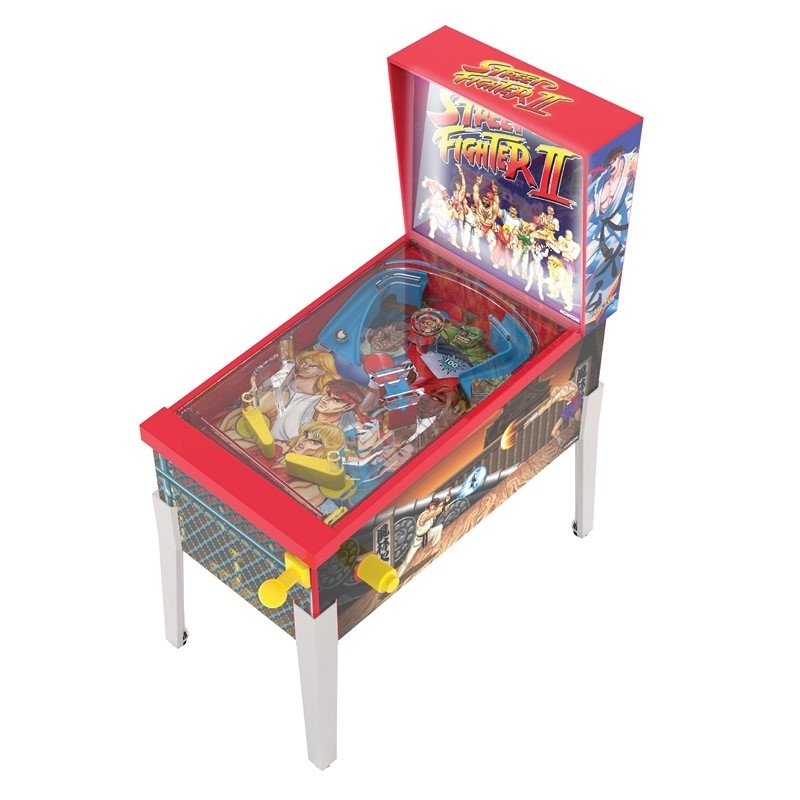Street Fighter II - Electronique Arcade - Mini Flipper  - 16x9x20,5cm