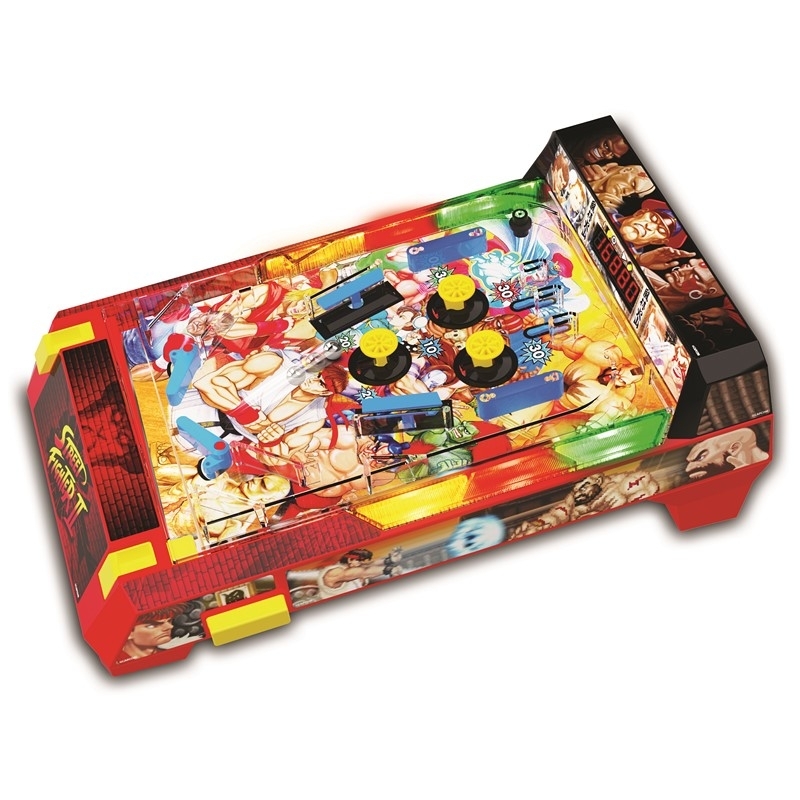 Street Fighter II - Electronique Arcade - Flipper - 27,6x40,6x14cm