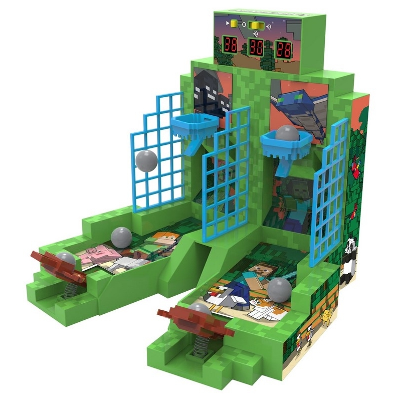 Minecraft - Electronique Arcade - Basket - 25,4x22x22,5cm