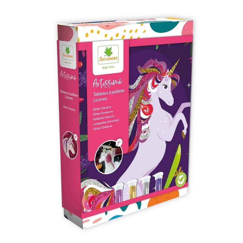Artissimo - S - Paillettes - Licornes - 7a+