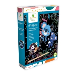 Artissimo - S - Scratch art - Bébés animaux - 4a+