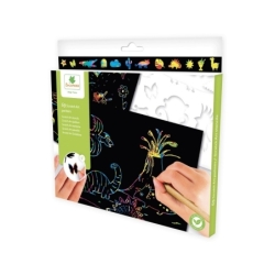 Pockets -  Scratch art pochoirs - 5a+