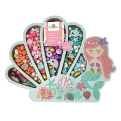 Les Perles - Coffret perles bois - Sirène - 4a+