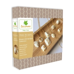 Atelier De Bijoux - Ciment et feuilles d'or - 12a+