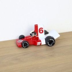 Voiture Verve Velocita Jean Rouge/Blanc -  15cm