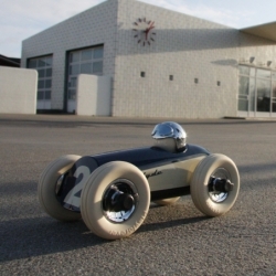 Voiture Clyde - Bleu Nuit - 20cm