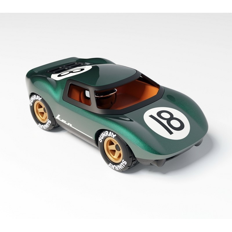 Voiture Mini Ken Cash - Bleu/Blanc - L.17,40cm