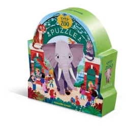 Puzzle - 48 pcs - Une journée au zoo - 4a+