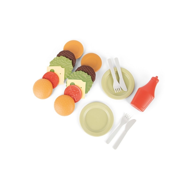 Bio - Set burger en packaging de 34,5x17,5x19cm