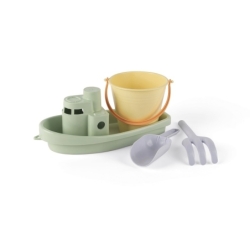 Pastels recycled - Set bateau, seau, pelle et...
