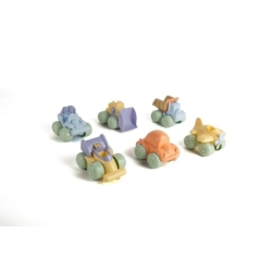 Pastels recycled - Assortiment de 6 véhicules...