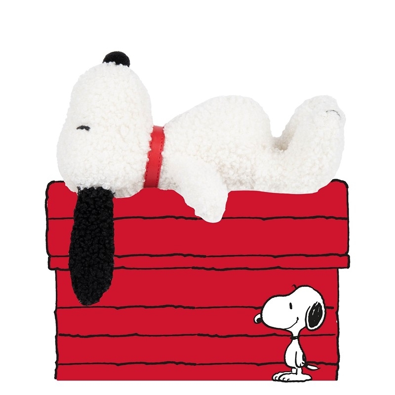 Peluche Snoopy Tiny Teddy - Boîte cadeau - 17 cm