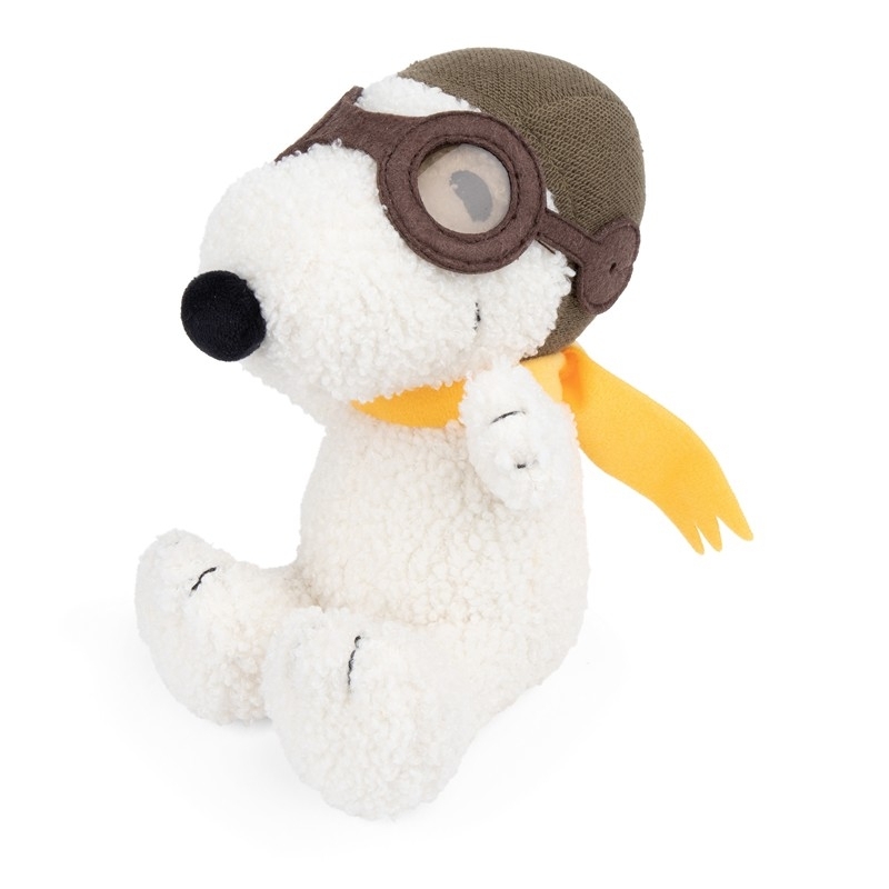 Peluche Snoopy teddy assis aviateur Flying Ace - 20 cm