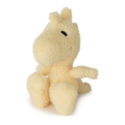 Peluche Woodstock tissu éponge jaune - 15 cm