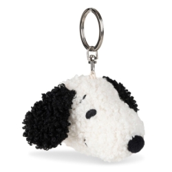 ECO Tiny Teddy Snoopy porte-clés crème - 4,5cm