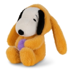 ECO Pâques Snoopy Fuzzy jaune - 16cm