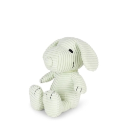 ECO Snoopy Velours côtelé vert pastel - 19cm