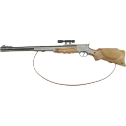 Fusil à lunette Black Panther - 8 coups - 72cm