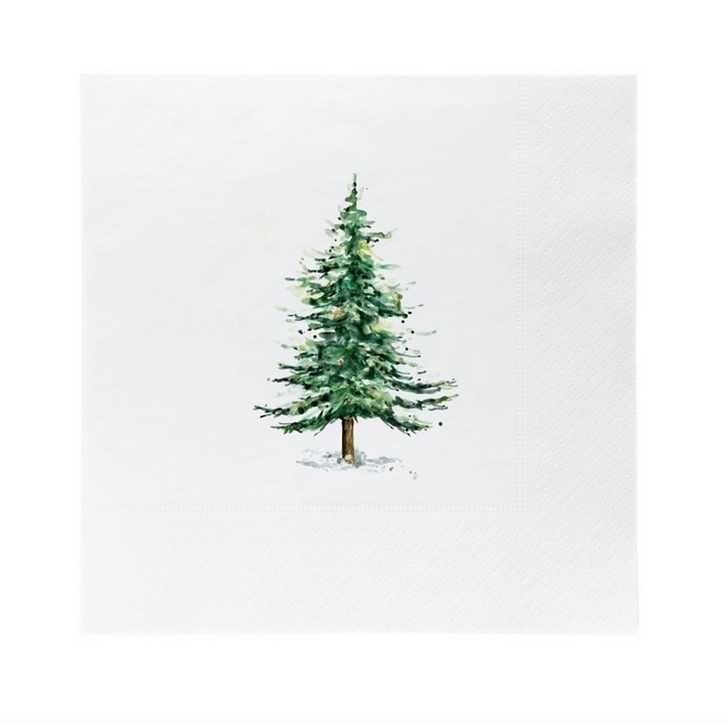 Serviettes en papier - Christmas tree - 20pcs - 16x16cm