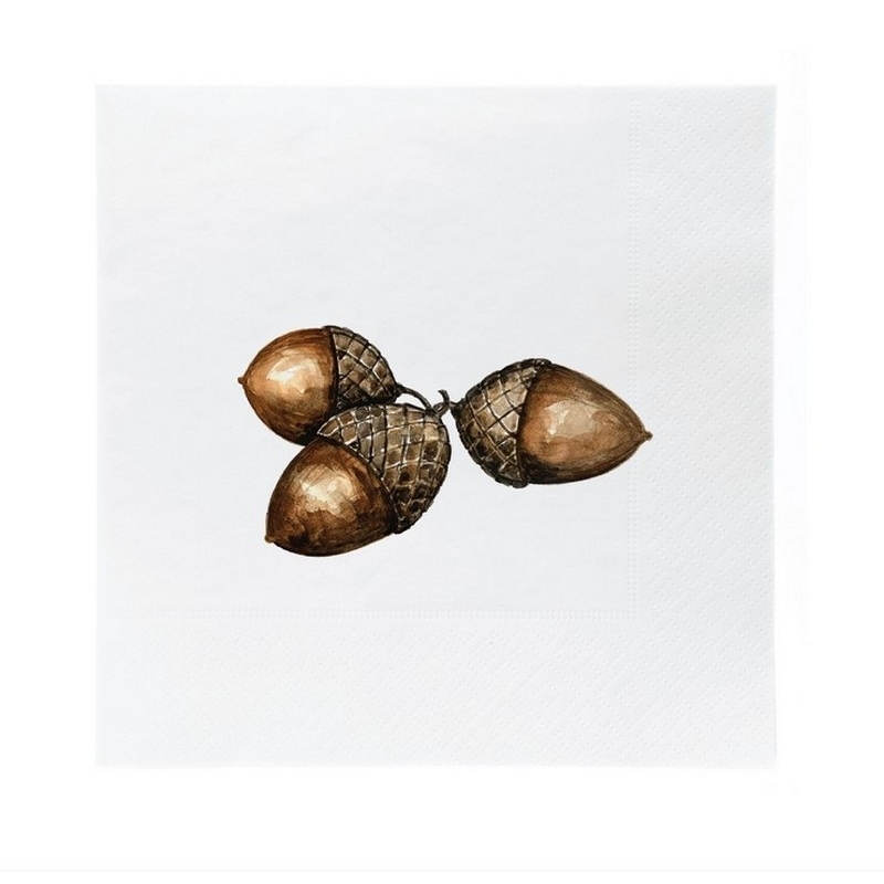 Serviettes en papier - Christmas nuts - 20pcs - 16x16cm