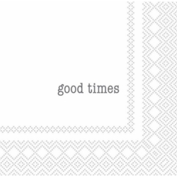 Serviettes en papier - Good times - 20pcs -...